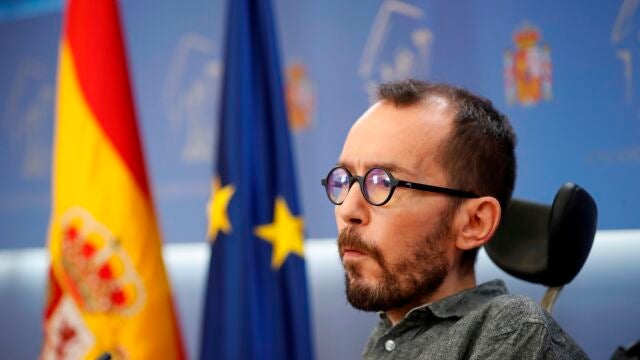 El portavoz de Podemos, Pablo Echenique