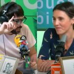 Quique Peinado e Irene Montero, en 'Buenismo Bien' de la Cadena Ser