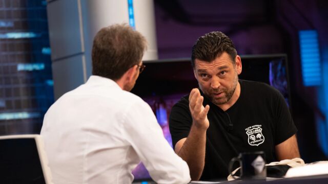 Hovic en la entrevista con Pablo Motos