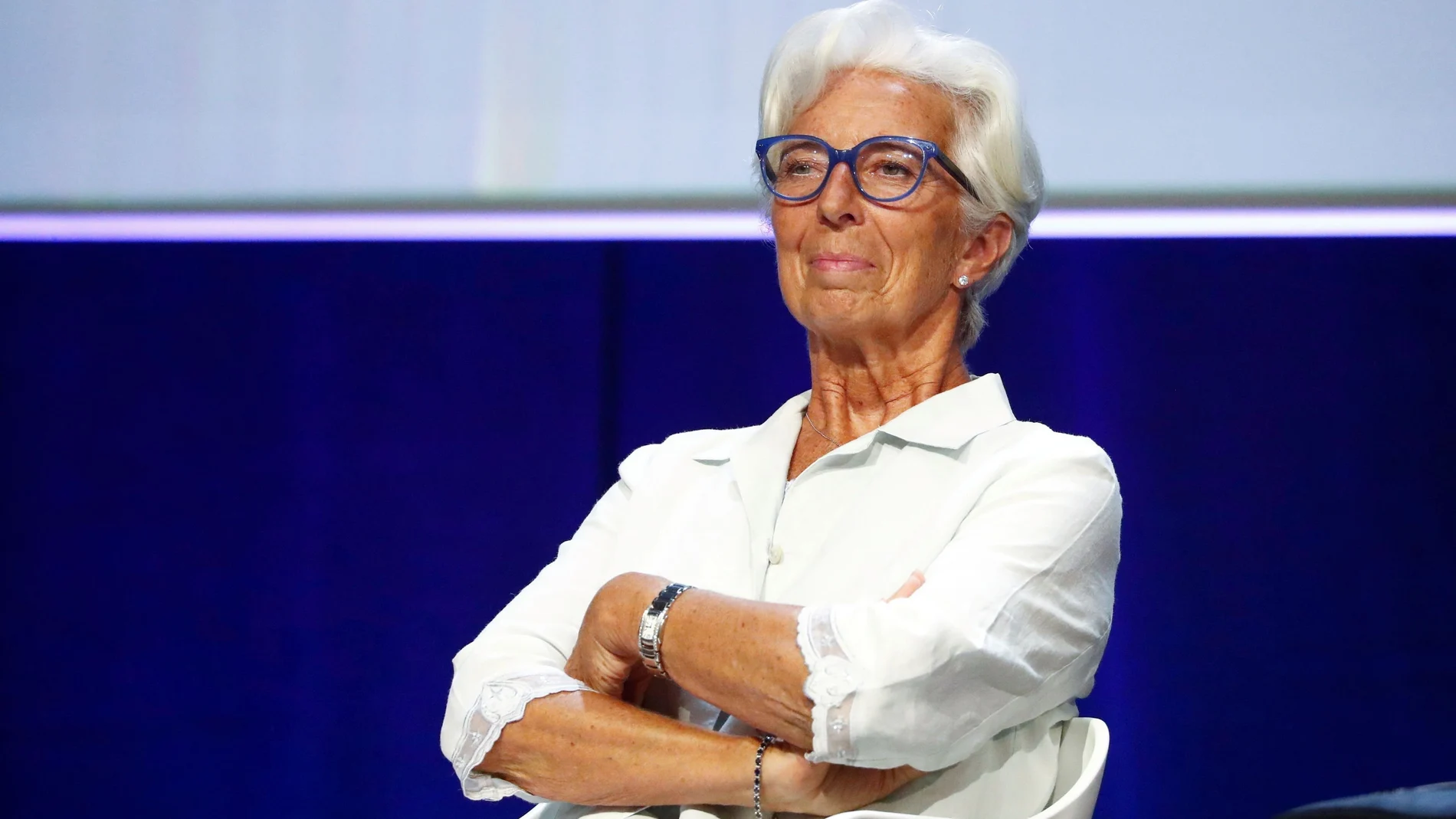 La presidenta del BCE, Christine Lagarde, este septiembre en Marsella
