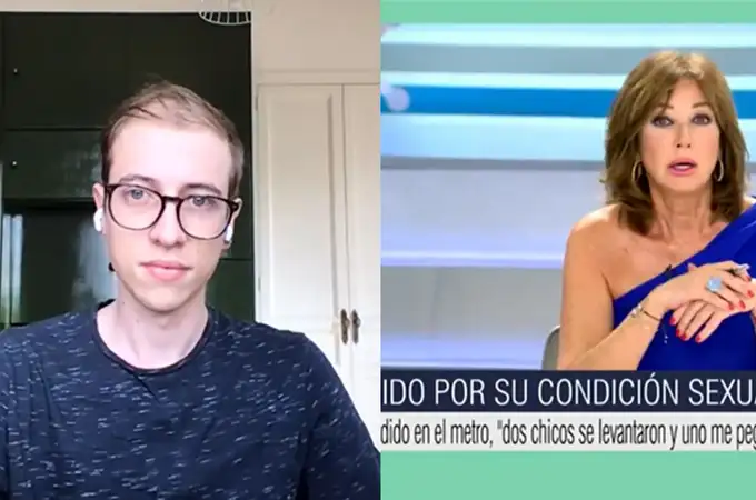Críticas a Ana Rosa por cortar una entrevista con un joven que vinculaba los ataques a homosexuales con Vox
