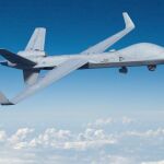 Un dron en vuelo