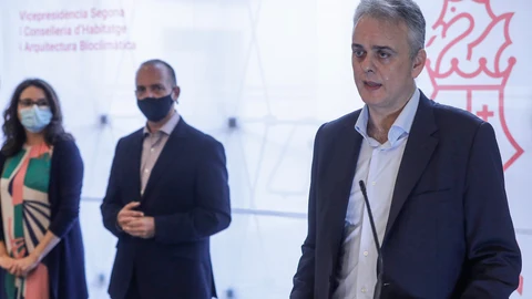 Héctor Illueca es vicepresidente segundo y conseller de Vivienda y Arquitectura Bioclimática de la Generalitat valenciana