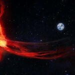 Una tormenta solar es una perturbación del campo magnético de la Tierra que surge como consecuencia de una explosión en la superficie del Sol | Fuente: Dreamstime