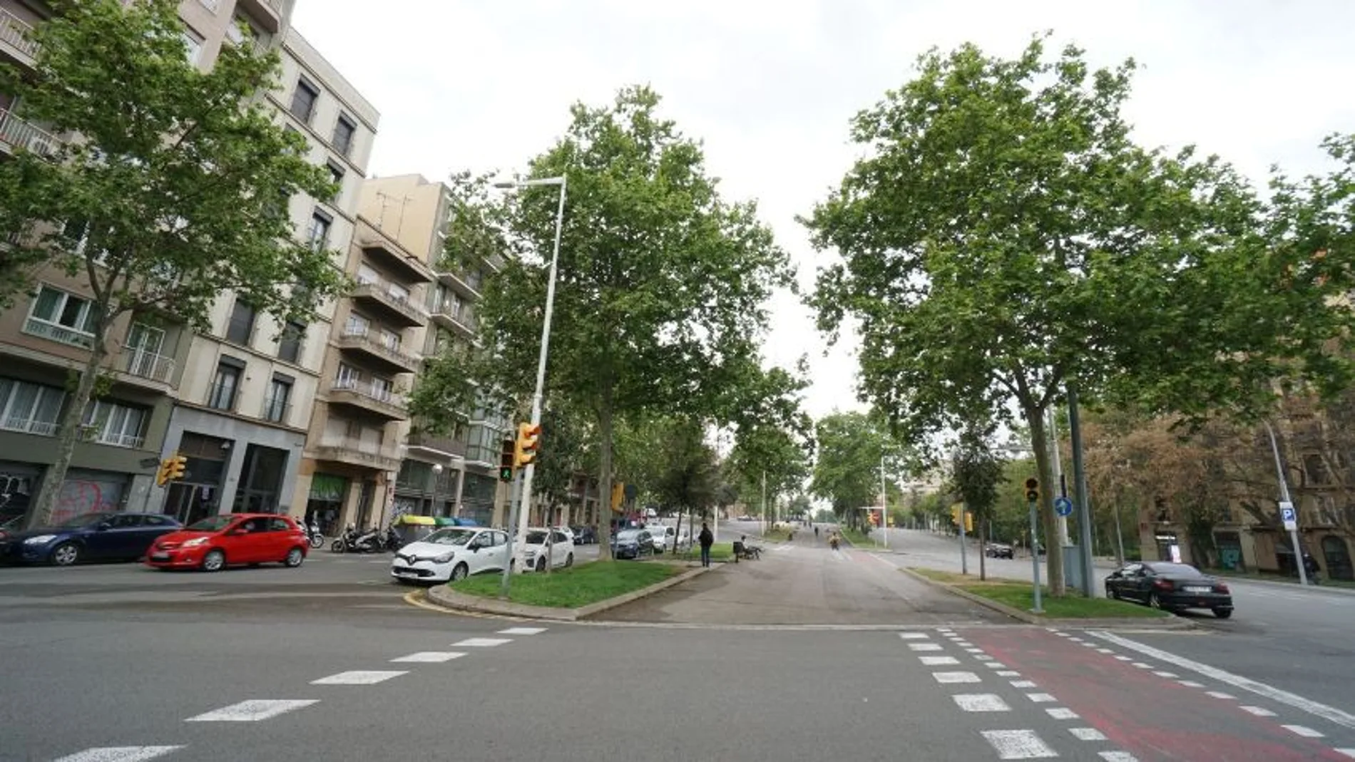 Confluencia de calle Lepanto, con avenida Diagonal