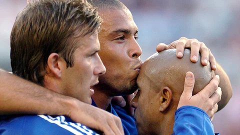 Ronaldo Nazario durante su etapa en el Real Madrid. (EFE)