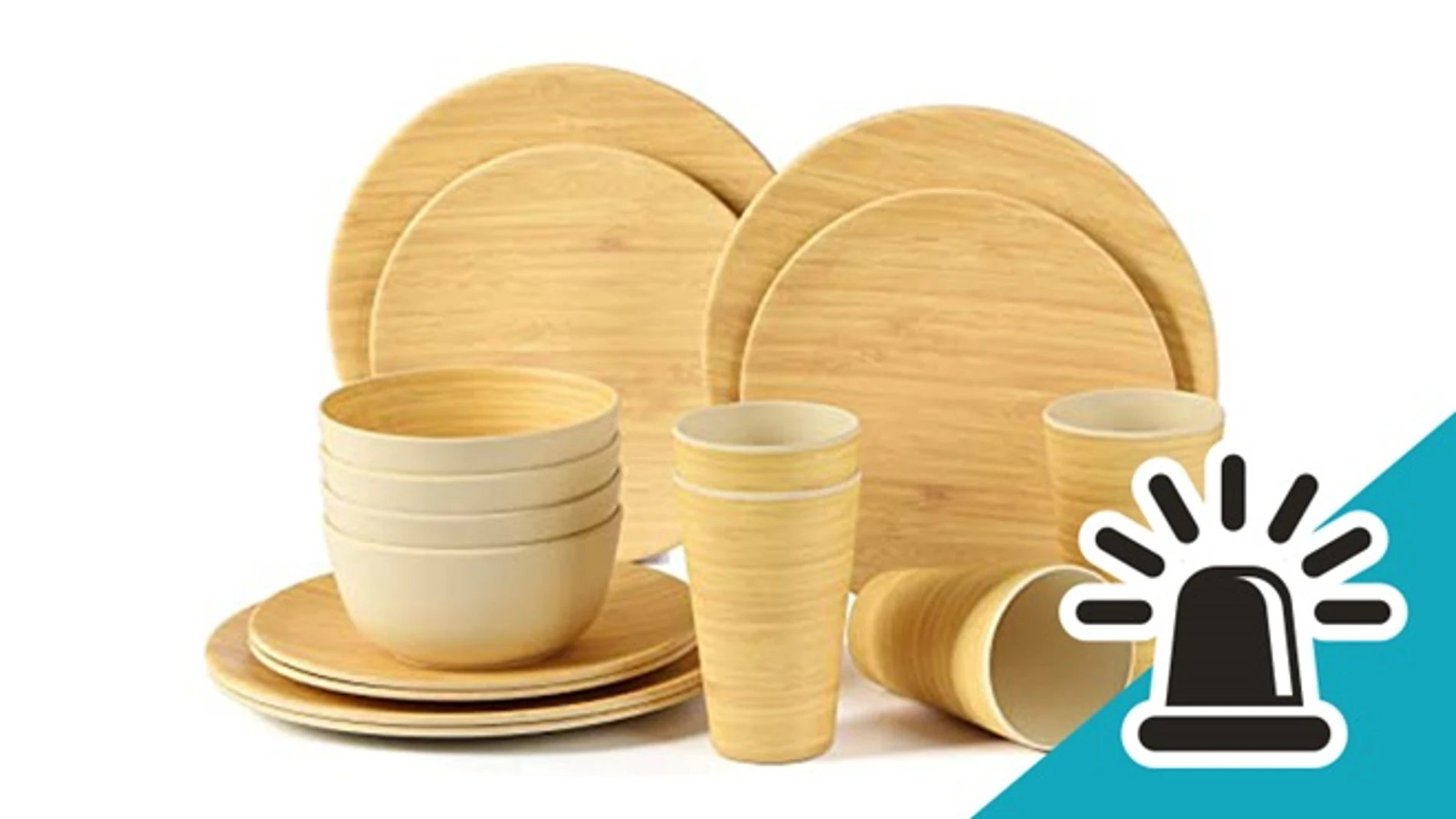 La OCU advierte que los utensilios de plástico con bambú no son aptos para uso alimentario