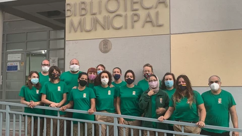 Alumnos del curso en Librilla