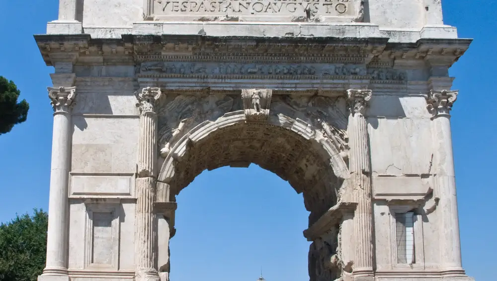 El Arco de Tito, en Roma