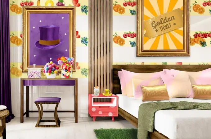 The Chocolate Box Hotel te invita a dormir y soñar en el dulce mundo de Willy Wonka
