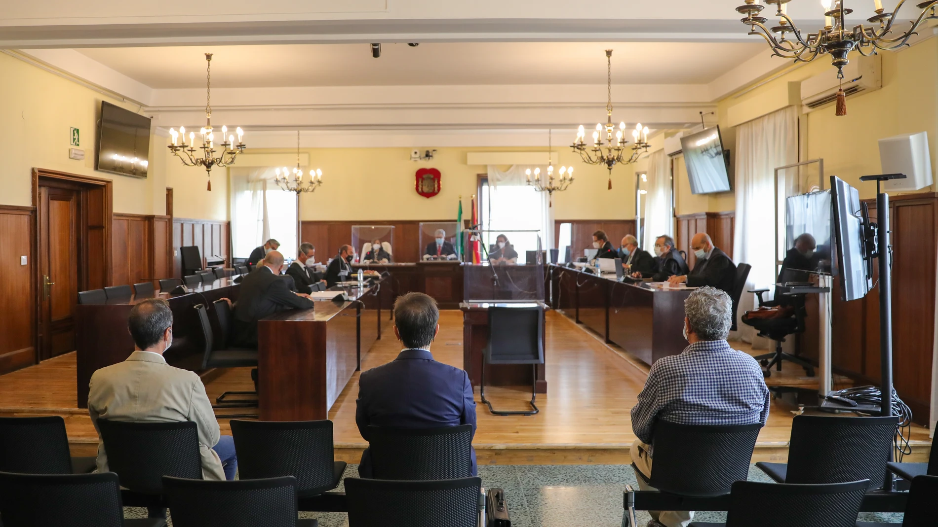 Sección Cuarta de la Audiencia de Sevilla, donde ha tenido lugar el juicio de la pieza separada de personal de Invercaria
