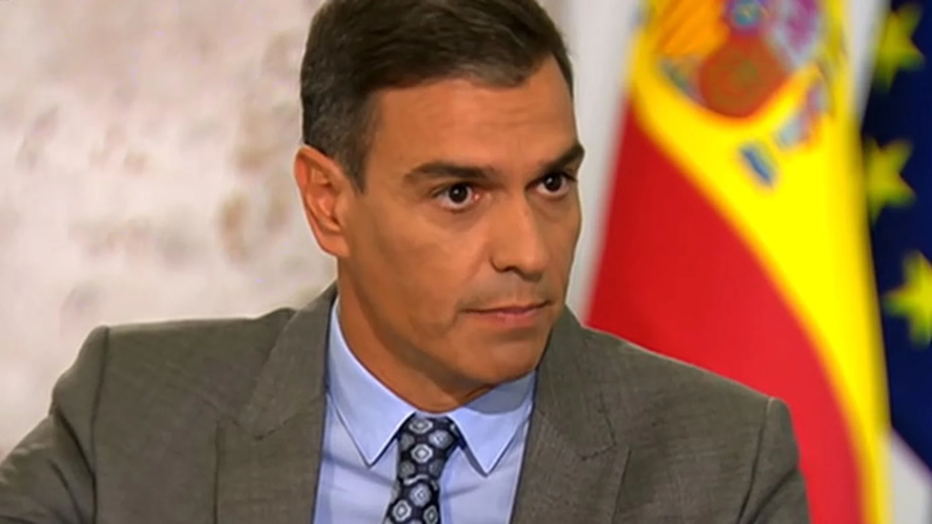 El presidente del Gobierno, Pedro Sánchez en la entrevista de 2021RTVE13/09/2021