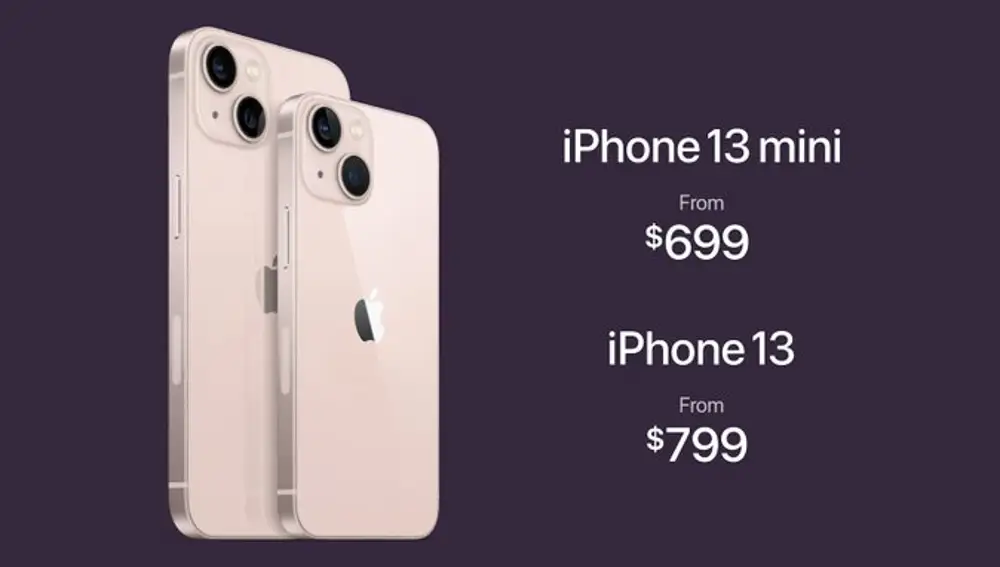 Precios de los nuevos iPhone 13