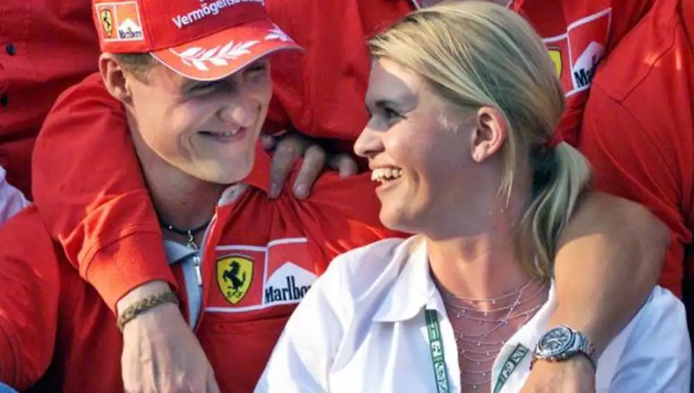 Michael Schumacher y su esposa Corinna