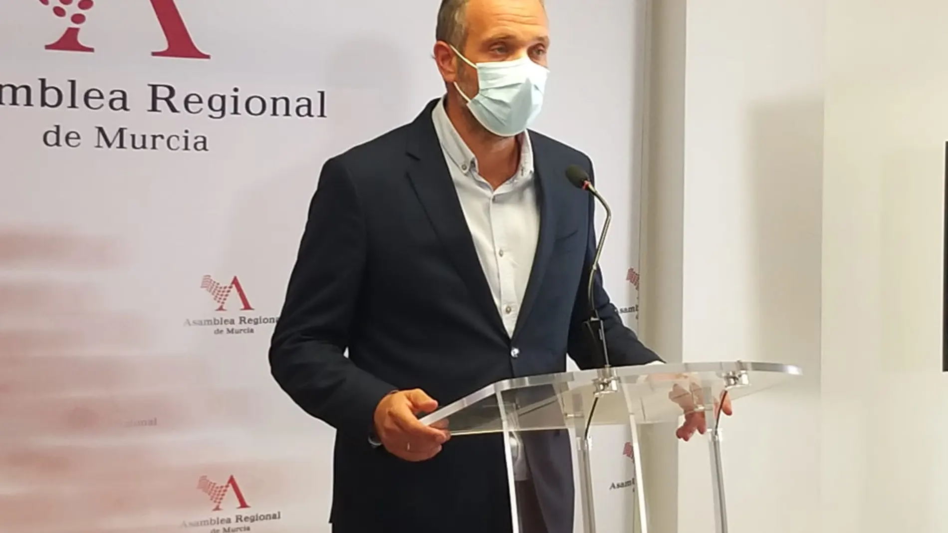 El portavoz del PP en la Asamblea, Joaquín Segado