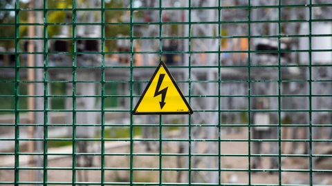 Imagen de central eléctrica de distribución.
