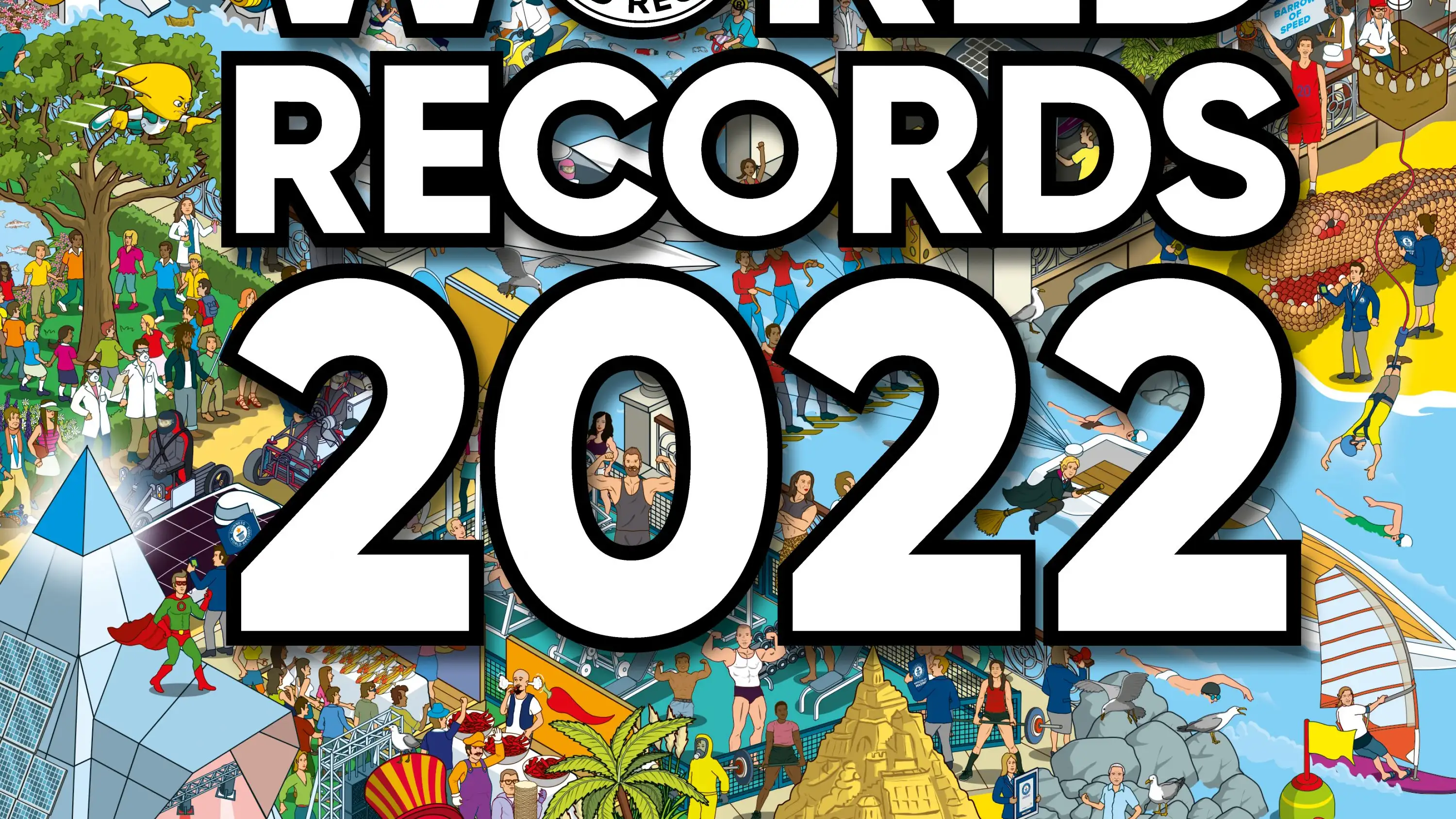 Portada del Libro Guinness de los Récords 2022