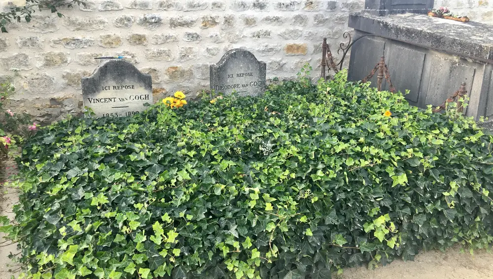 Tumbas de los hermanos Van Gogh en Auvers-sur-Oise.