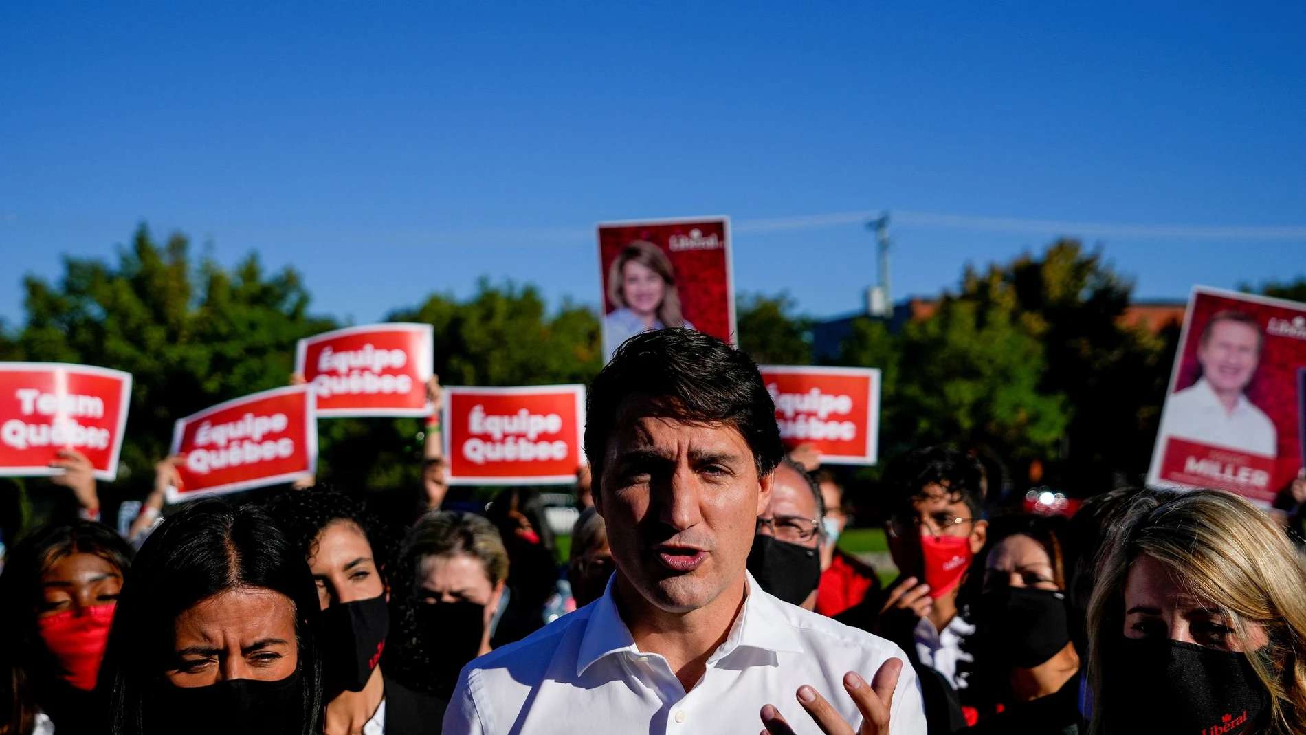Cuando Trudeau se presentó por primera vez a las elecciones en 2015, los liberales arrasaron y consiguieron una amplia mayoría con 184 escaños en la Cámara de los Comunes