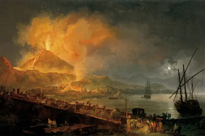 Lava y destrucción: los devastadores efectos que causó la erupción del Vesubio