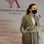 La diputada regional del PP e impulsora de esta iniciativa, Mari Carmen Ruiz Jódar