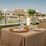 El Restaurante Muelle 21 ofrece unas vistas exclusivas de la ciudad de Sevilla