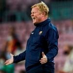 Koeman se enfada en la banda en el Barcelona - Granada