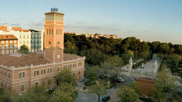 Espectacular imagen de la Casa Árabe de Madrid