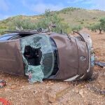 Accidente de tráfico - IMAGEN FACILITADA POR BOMBEROS DEL CEIS