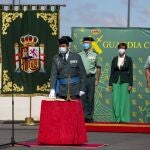 El teniente coronel Gustavo Dorda tomó posesión de su cargo en un acto que contó con la presencia de la directora general de la Guardia Civil