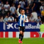 Raúl de Tomás con el Espanyol. EFE/Alejandro García