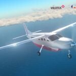 Imagen del que será primera avión eléctrico de Volotea, Air Nostrum y Dante Aeronautical