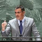 Sanchez en la ONU y vacío en el Congreso