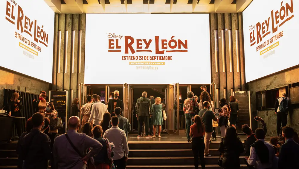 'El Rey León' regresa al Teatro Lope de Vega de Madrid tras 18 meses cerrado por la pandemia