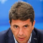 El presidente del PP de Valencia, Carlos Mazón,