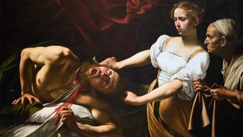 «Judit y Holofermes», de Caravaggio, un cuadro que retrata bien la excelencia artística y el clima violento de la época