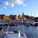 Puerto de la ciudad de Alguer, en la isla de Cerdeña