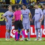 Frenkie de Jong fue expulsado en el minuto 64 del Cádiz - Barcelona