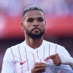 Youssef En-Nesyri con el Sevilla.