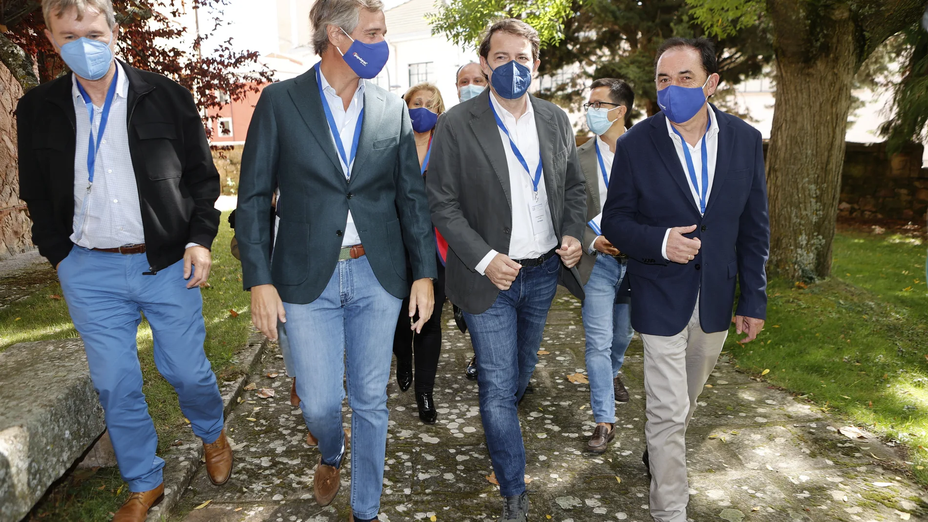 Celebración del XIII Congreso Provincial del PP de Soria. Intervienen el presidente electo del PP de Soria, Benito Serrano; el presidente del PP en Castilla y León, Alfonso Fernández Mañueco; y el vicesecretario general de Política Territorial, Antonio González Terol