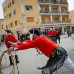 Bailes sardos en el festival Adifolk, a 22 de septiembre de 2021, en LíAlguer, Cerdeña (Italia).25 SEPTIEMBRE 2021;PUIGDEMONT;ITALIA;CERDEÑA;CATALUÑALorena Sopêna / Europa Press25/09/2021