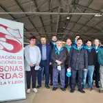 El presidente de la Diputación de León, Eduardo Morán, participa en los actos de conmemoración del Día Internacional de las Personas Sordas celebrados en Camponaraya.