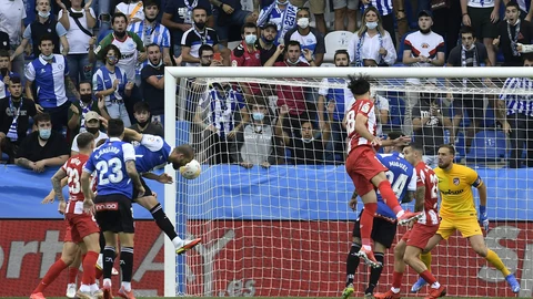 Laguardia remata el único gol del partido