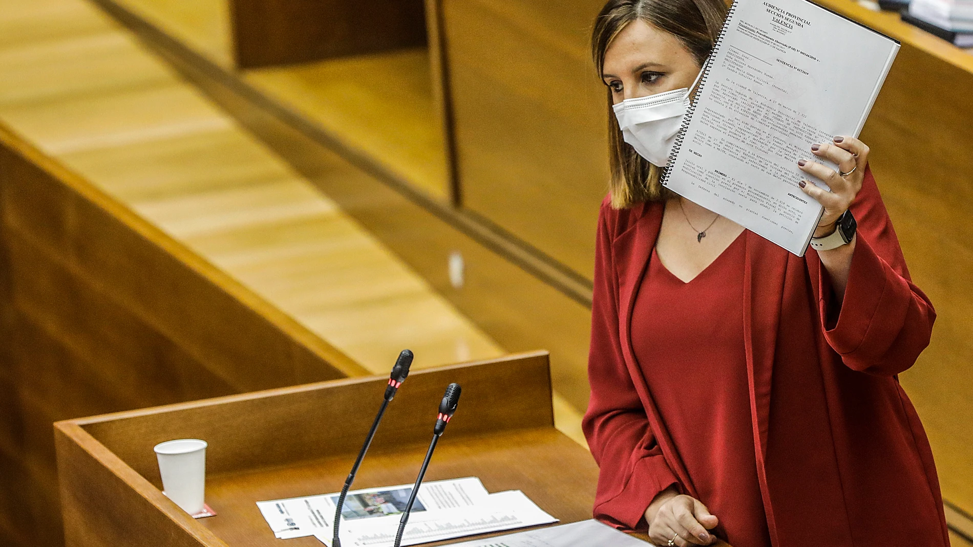 La portavoz del PP les Corts, María José Catalá