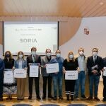 Los consejeros Carlos Fernández Carriedo y Rocío Lucas presiden la reunión del Comité Ejecutivo del nuevo Plan Soria Conectada y Saludable 2021-2027