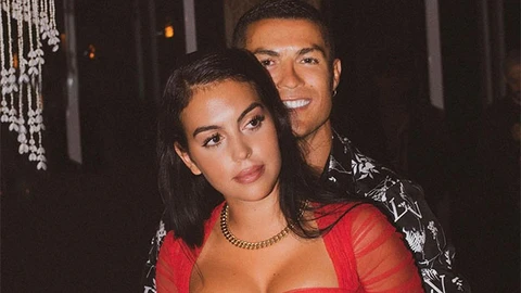 Georgina Rodríguez y Cristiano Ronaldo
