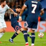 El remate con el que Messi marcó su primer gol con la camiseta del PSG