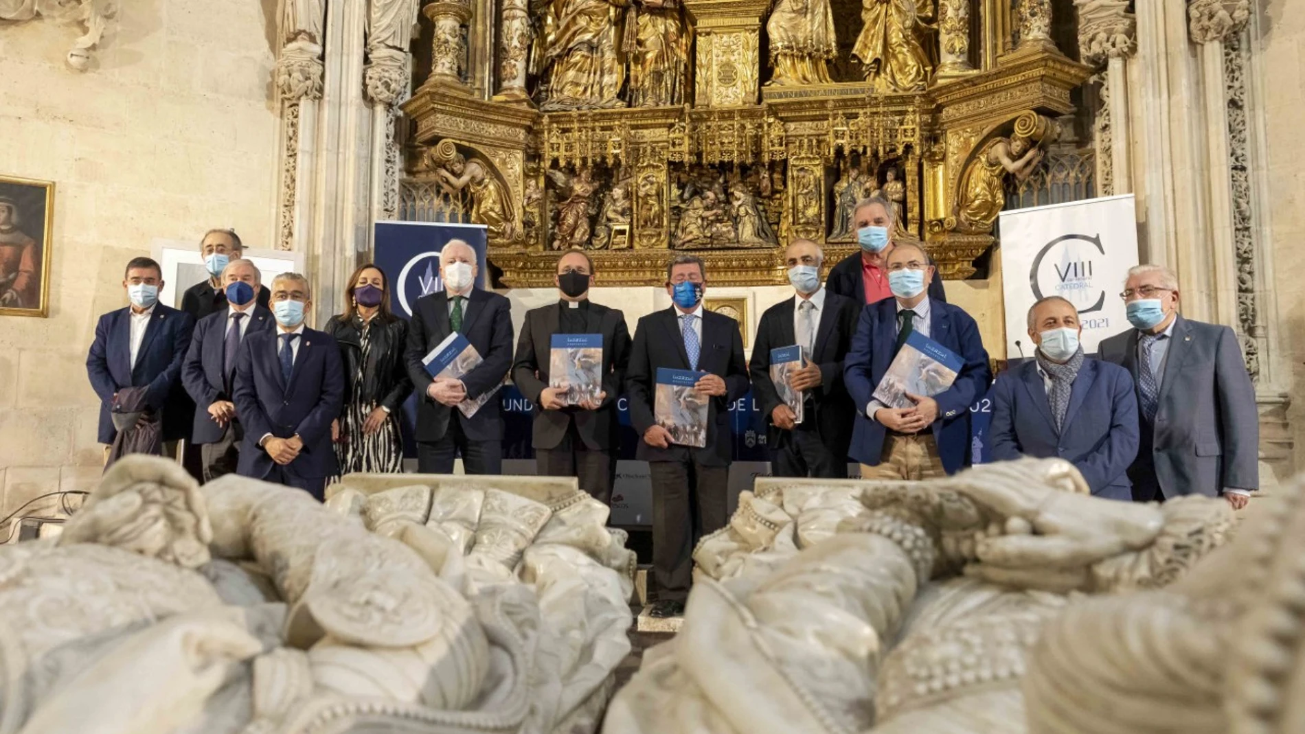 Presentación en la catedral de Burgos de "Luzazul"