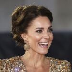 Kate Middleton en el estreno de 'Sin tiempo para morir'.
