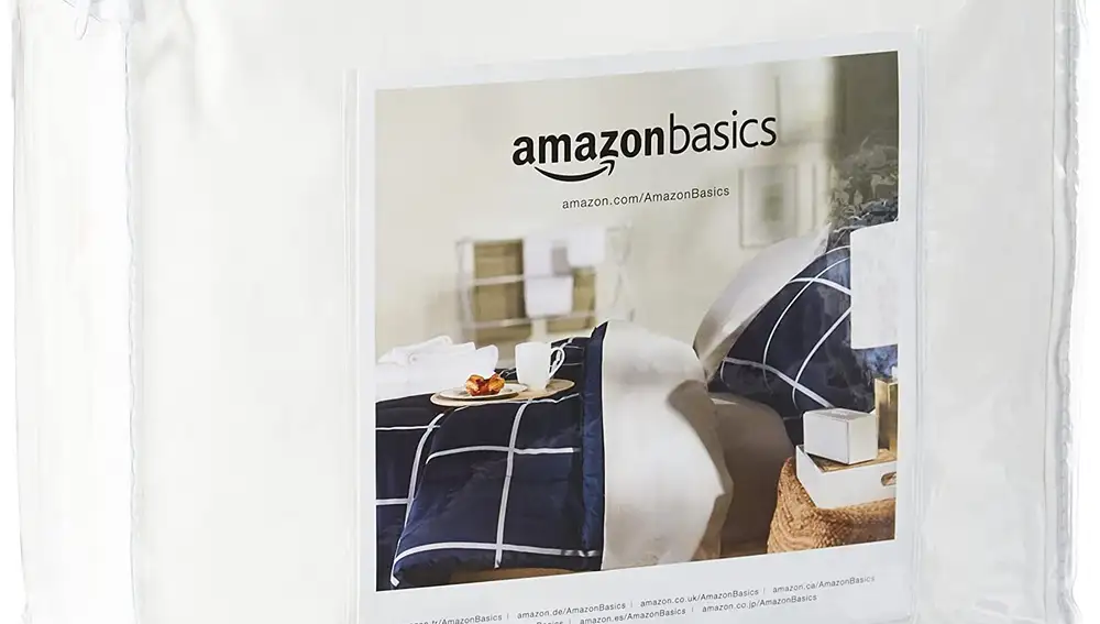 Funda de colchón barata y con buenas opiniones, marca Amazon